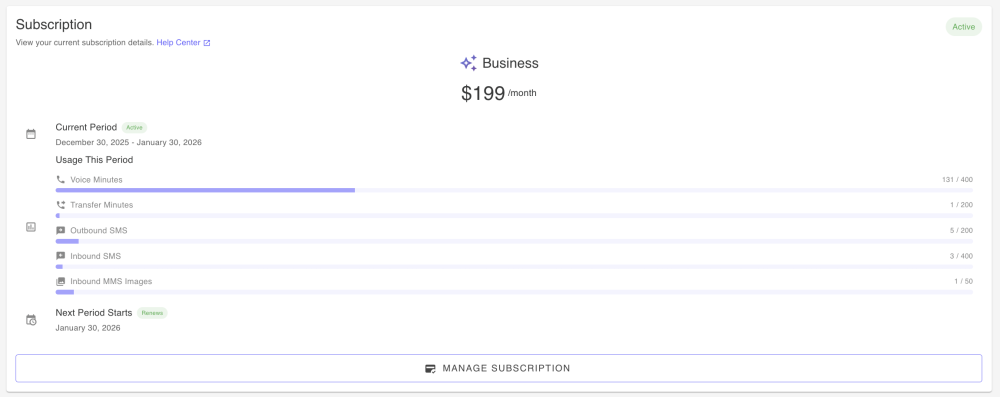 Multiple communication channels including voice, SMS, and MMS